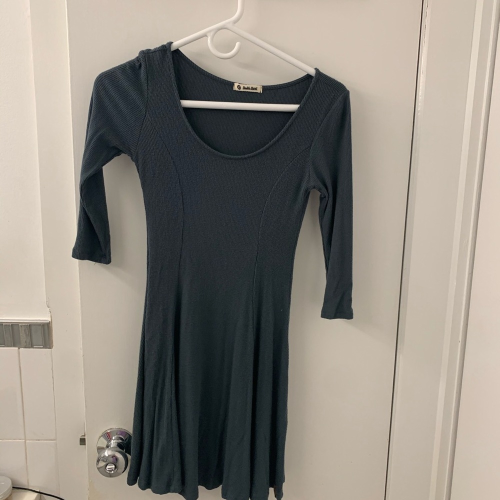 Double agent dark teal/green dress